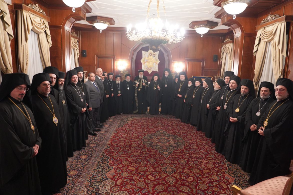 Official Visit Of Coptic Patriarch Tawadros Ii To The Ecumenical Patriarchate