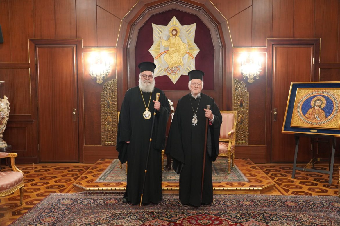 Patriarch Of Antioch Visited The Ecumenical Patriarchate