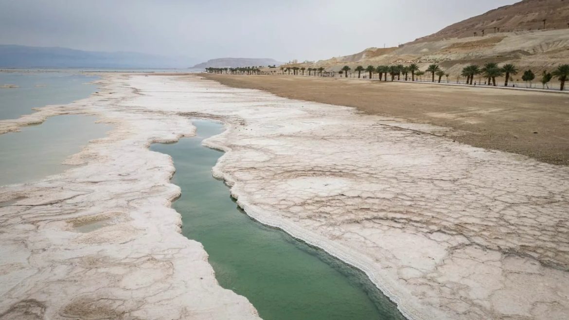 View Of The Dead Sea And Its Surroundings
