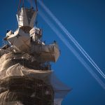 A crane lifts the upper arm of the cross onto the Tower of Jesus Christ at the Sagrada Familia in Barcelona, Spain, Friday, Feb. 20, 2026, reaching the basilica's maximum height of 172.5 meters (566 feet). (AP Photo/Emilio Morenatti) 640318355 1310626477780068 2723565857722184881 N